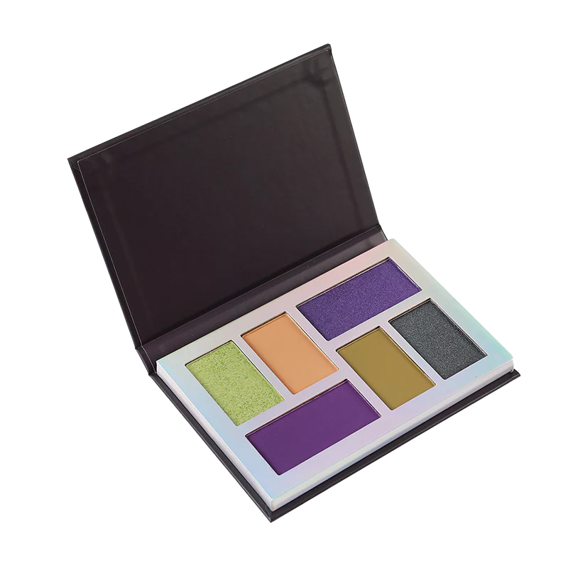 Profusion Cosmetics Enchanted Forest Divine Eyeshadow Palette with various earthy and magical shades in open compact view.