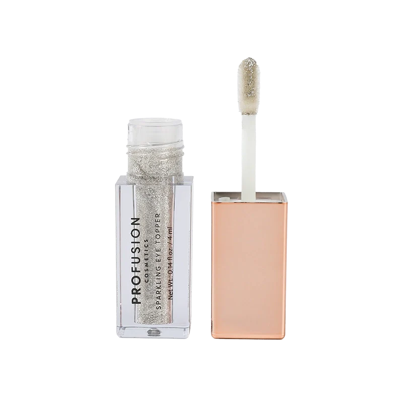 Profusion Cosmetics Festive Eyes 4-piece eye set with colorful eyeshadows and applicators, perfect for holiday makeup looks.
