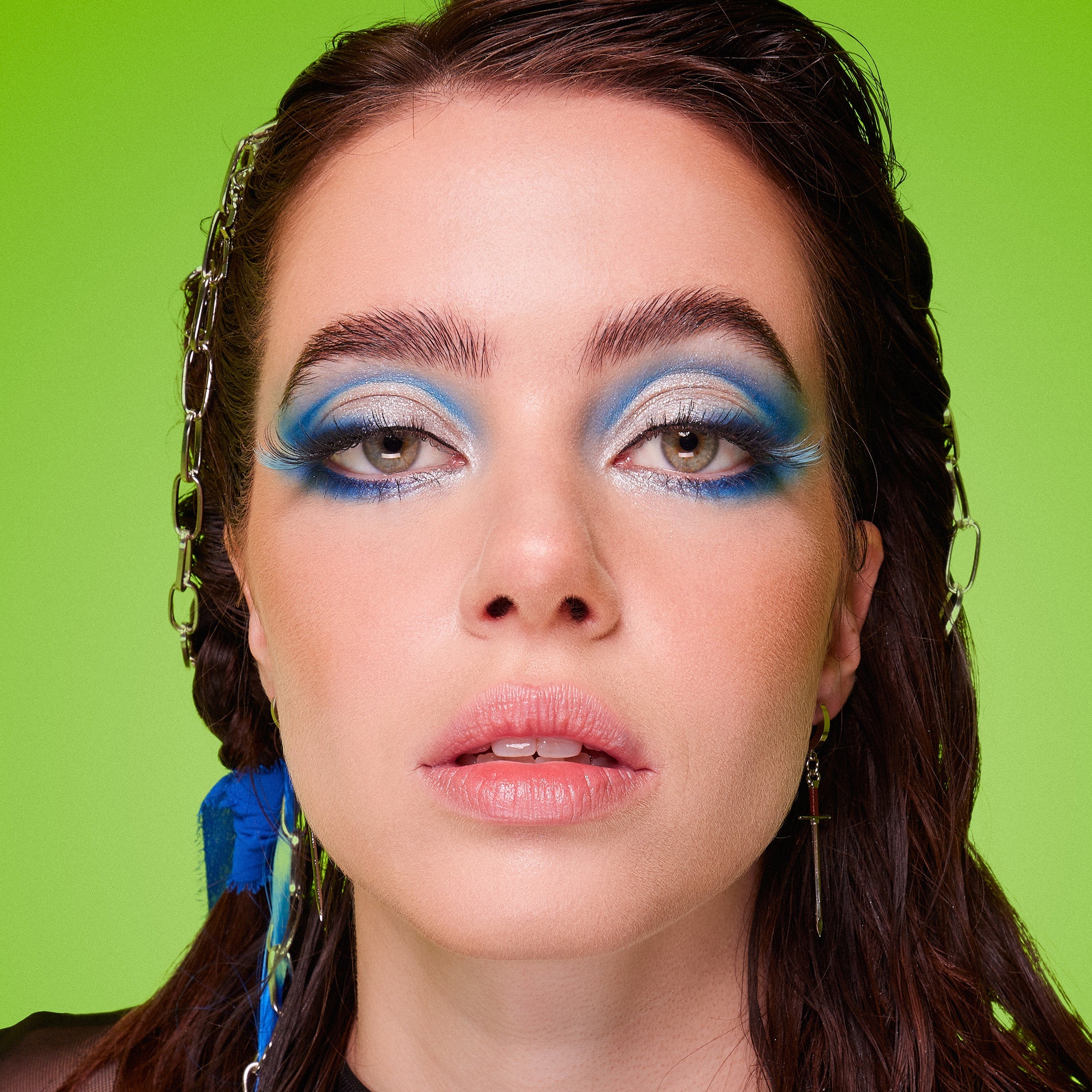 Profusion Cosmetics Teenage Mutant Ninja Turtles Lash Party 4 Pair Set of eye lashes on display.