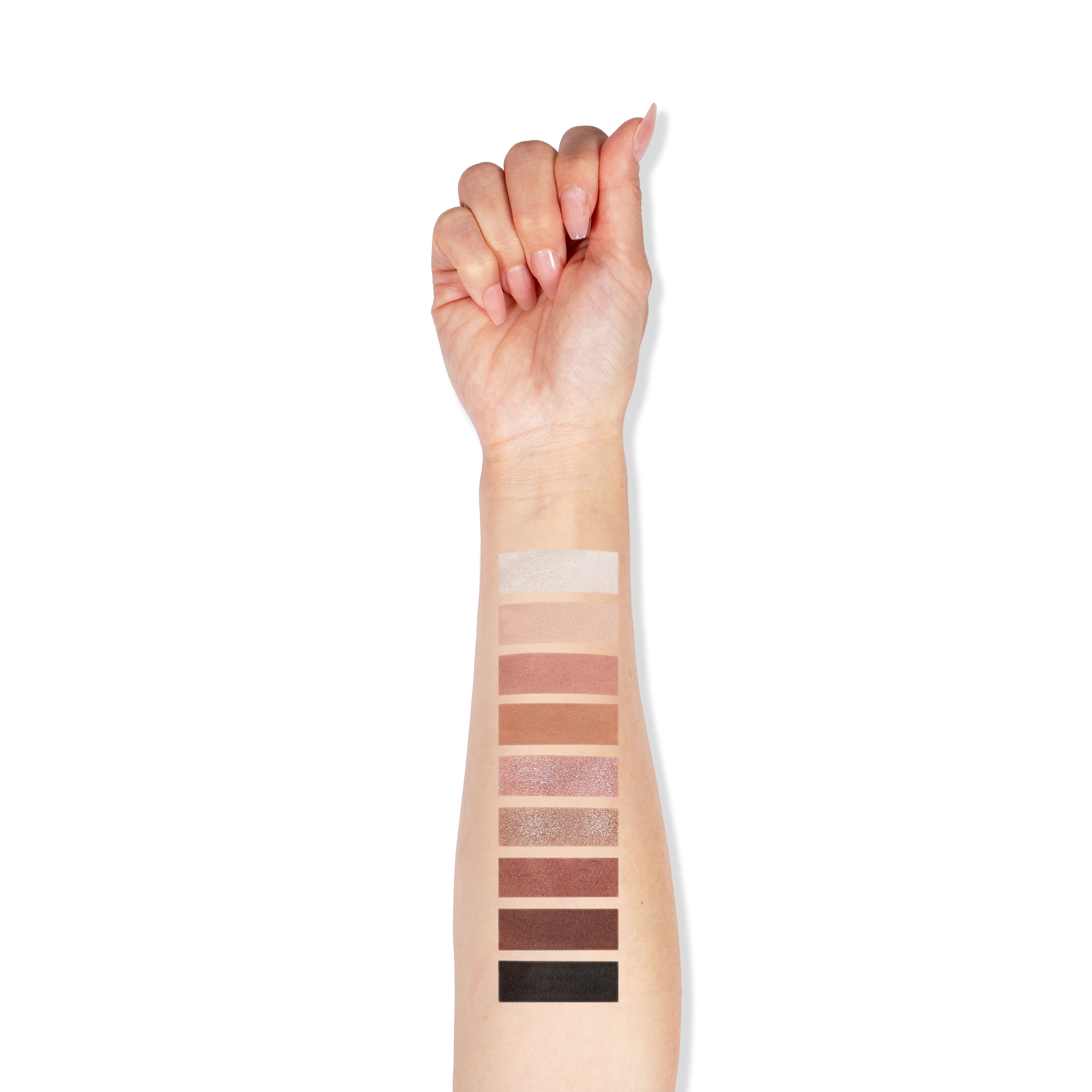 Profusion Cosmetics Artistry On-The-Go eye makeup palette with colorful eyeshadows and compact mirror, ideal for on-the-move beauty.