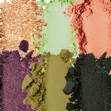 Profusion Cosmetics I 🖤 Boba Milk Tea eyeshadow palette with six shades in a compact, featuring warm and neutral tones.