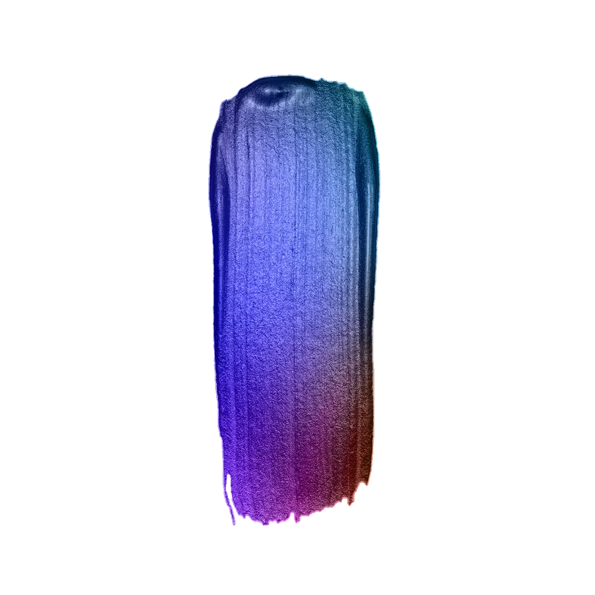 Profusion Cosmetics Prismatic Chrome Liquid Eyeshadow in a shimmering, iridescent finish on the eyelids.
