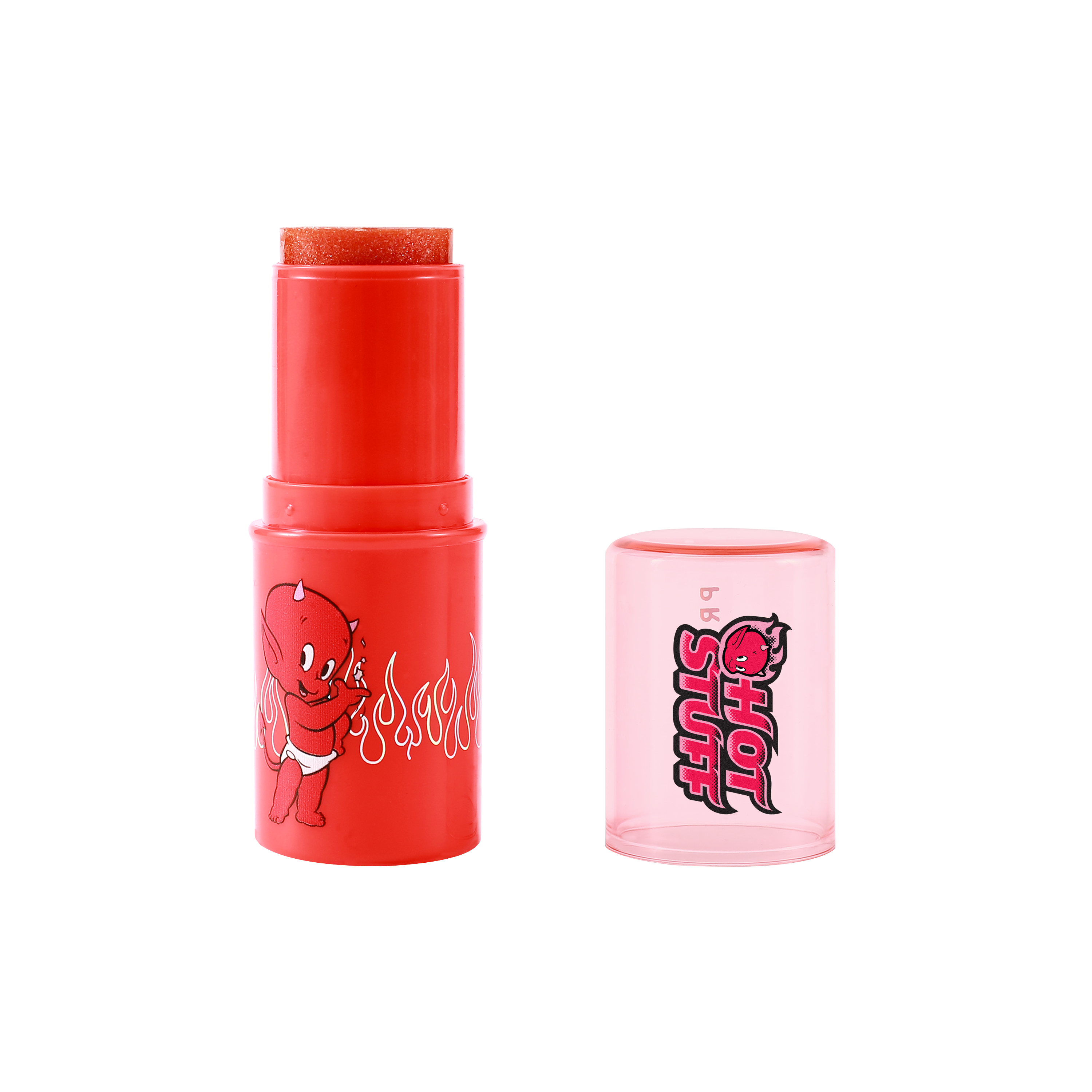 Profusion Cosmetics Are You Hot Like Me moisturizing face and body highlight balm, showcasing its creamy texture and radiant glow.