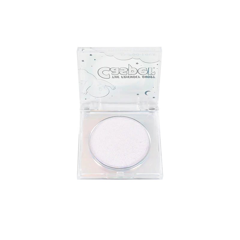 Profusion Cosmetics Casper the Friendly Ghost Fa-Boo-Lous holographic highlighter for face, featuring a shimmering, ghostly glow.