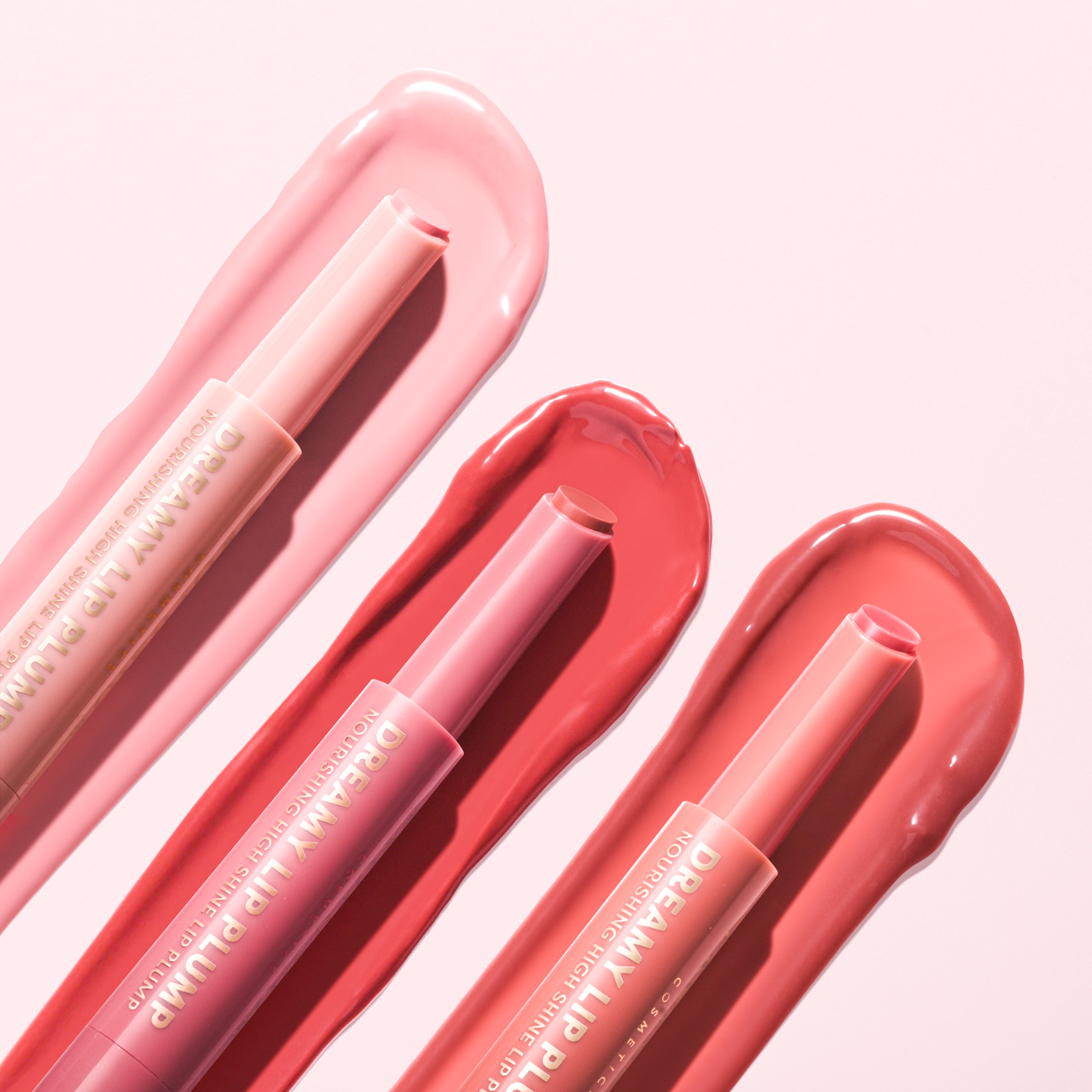 Profusion Cosmetics Dreamy Lip Plump in cozy nude, showcasing smooth, full lips with a natural, glossy finish.