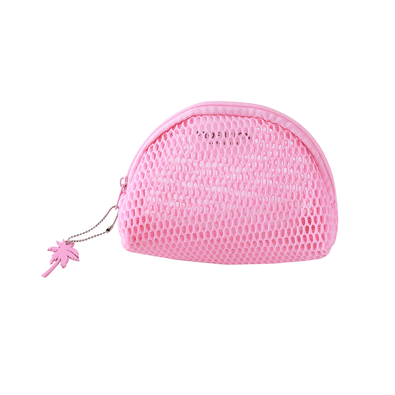 Profusion Cosmetics It's a Vibe Feel the Beat 3-piece blending sponge and makeup brush set with a carrying bag.