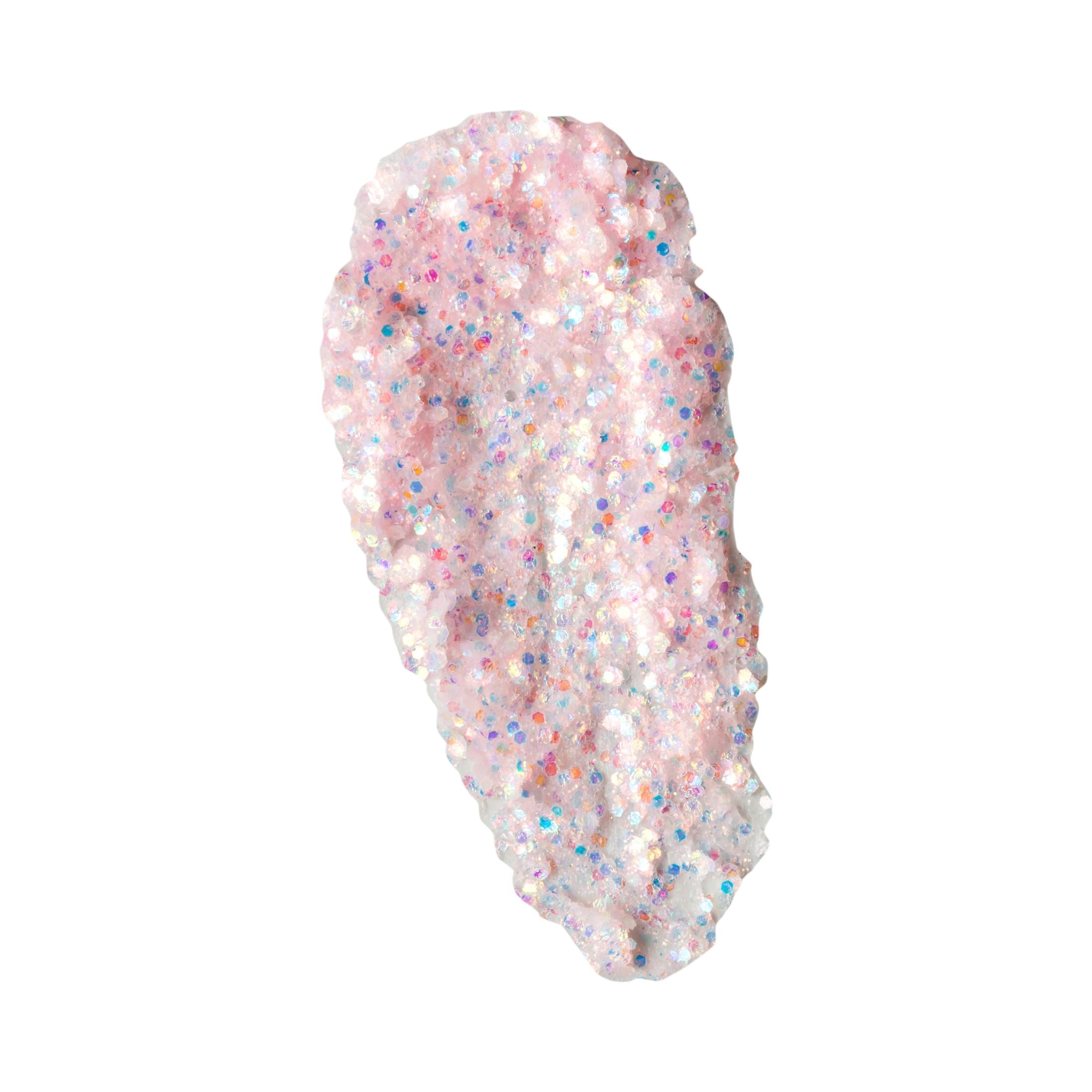 Profusion Cosmetics Spark-A-Move face and body glitter stick with shimmering silver glitter for a radiant glow.