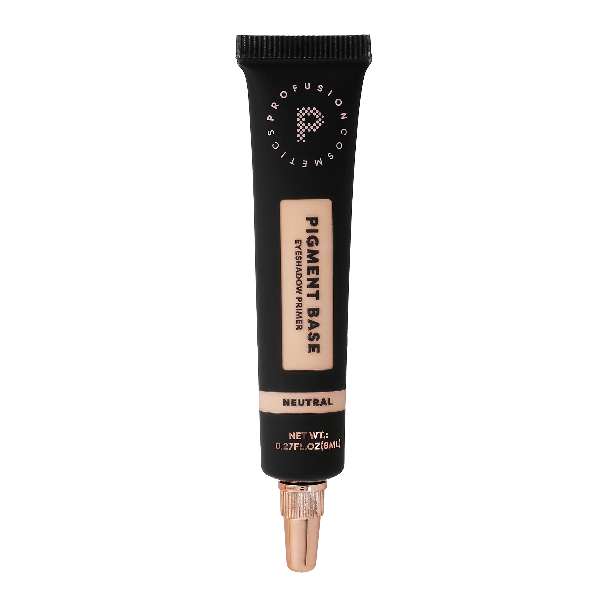 Profusion Cosmetics Pigment Base Eyeshadow Primer in neutral shade, smooth formula for vibrant eye makeup application.