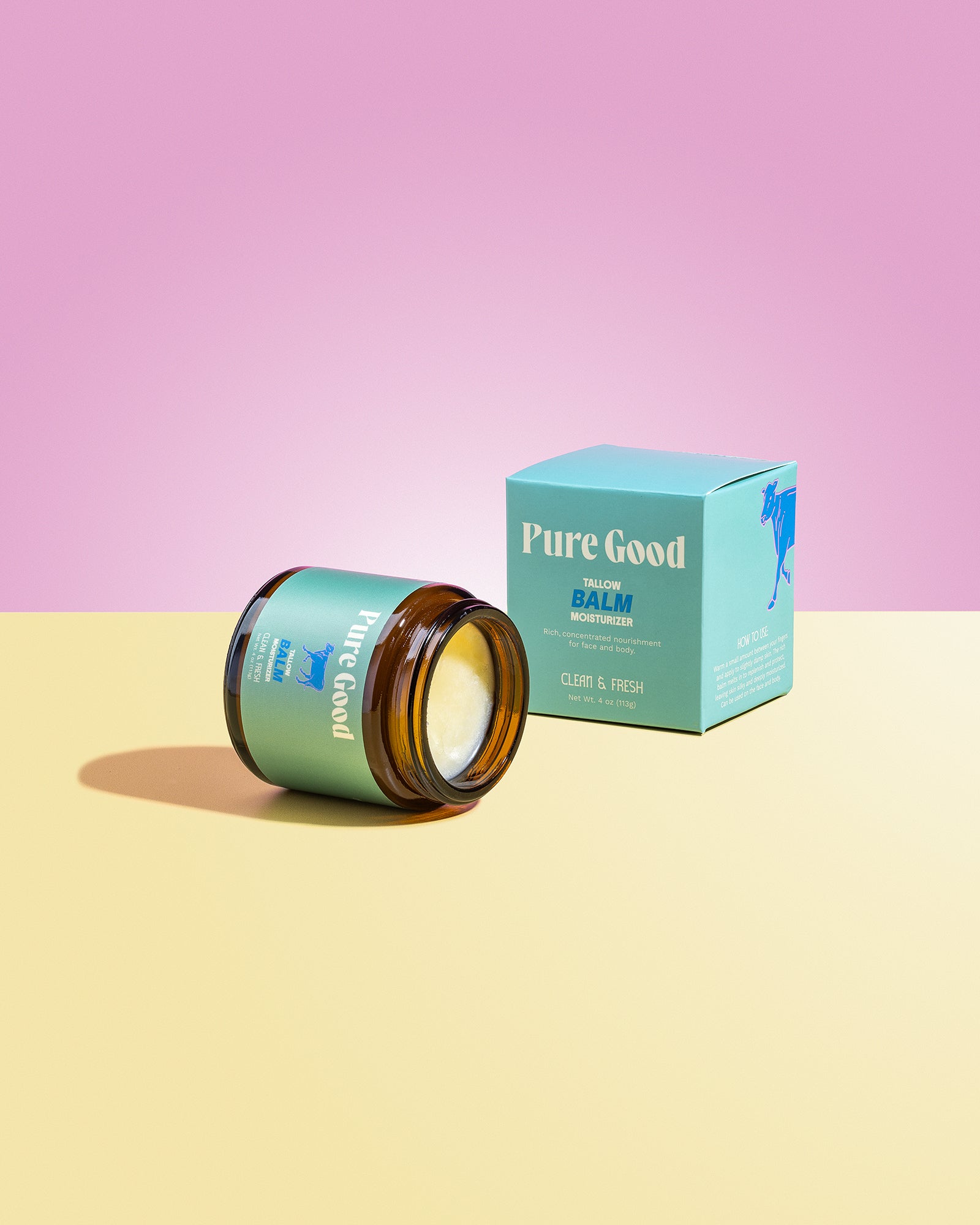 Whipped Tallow Balm by Pure Good LLC, a clean and fresh skincare product for cleansing and acne-prone skin.