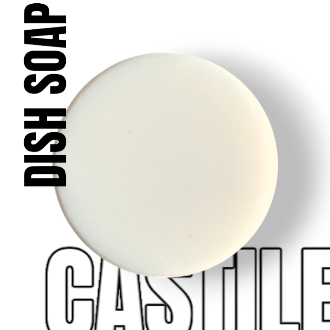 Refillism Castile Solid dish soap bowl refill for home cleaning, eco-friendly and biodegradable cleaning product.