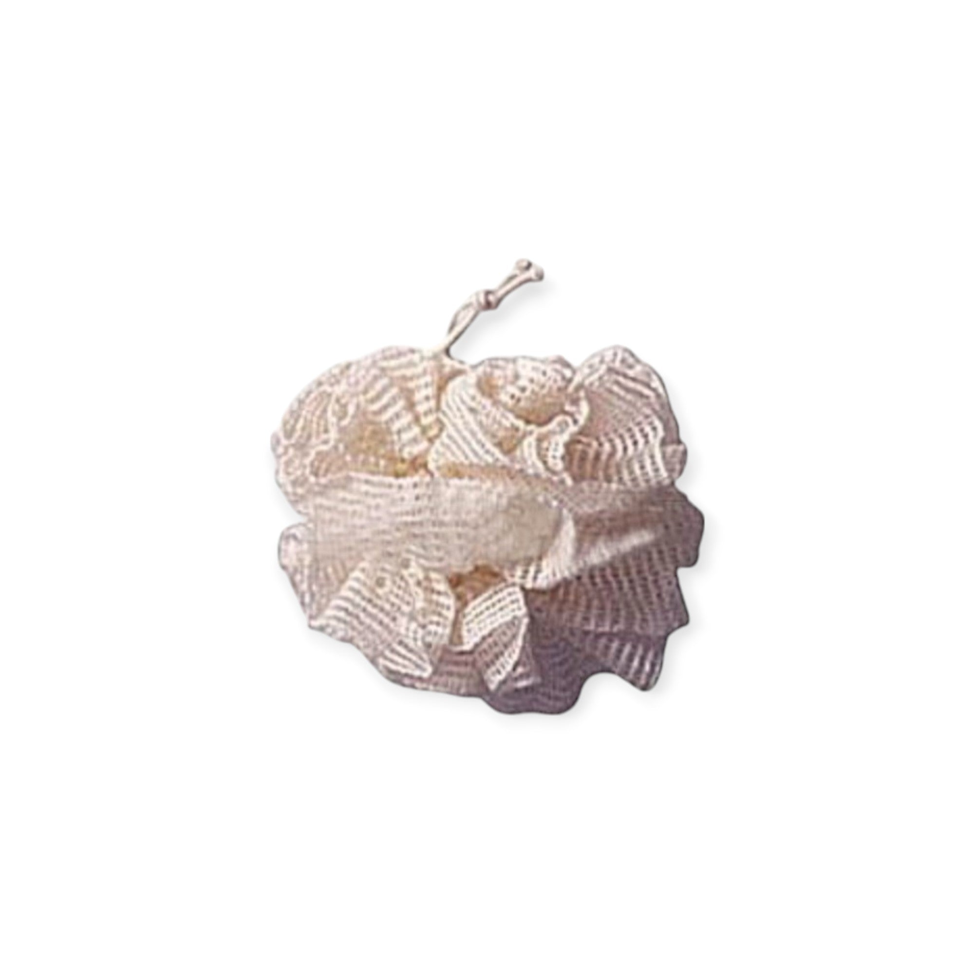Refillism Ramie exfoliating shower pouf, personal care sponge for gentle body exfoliation and cleansing.