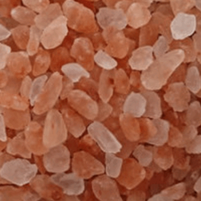Unscented Himalayan Pink Sea Salt bath salts in an 8oz Refillism personal care container, ideal for relaxing baths.