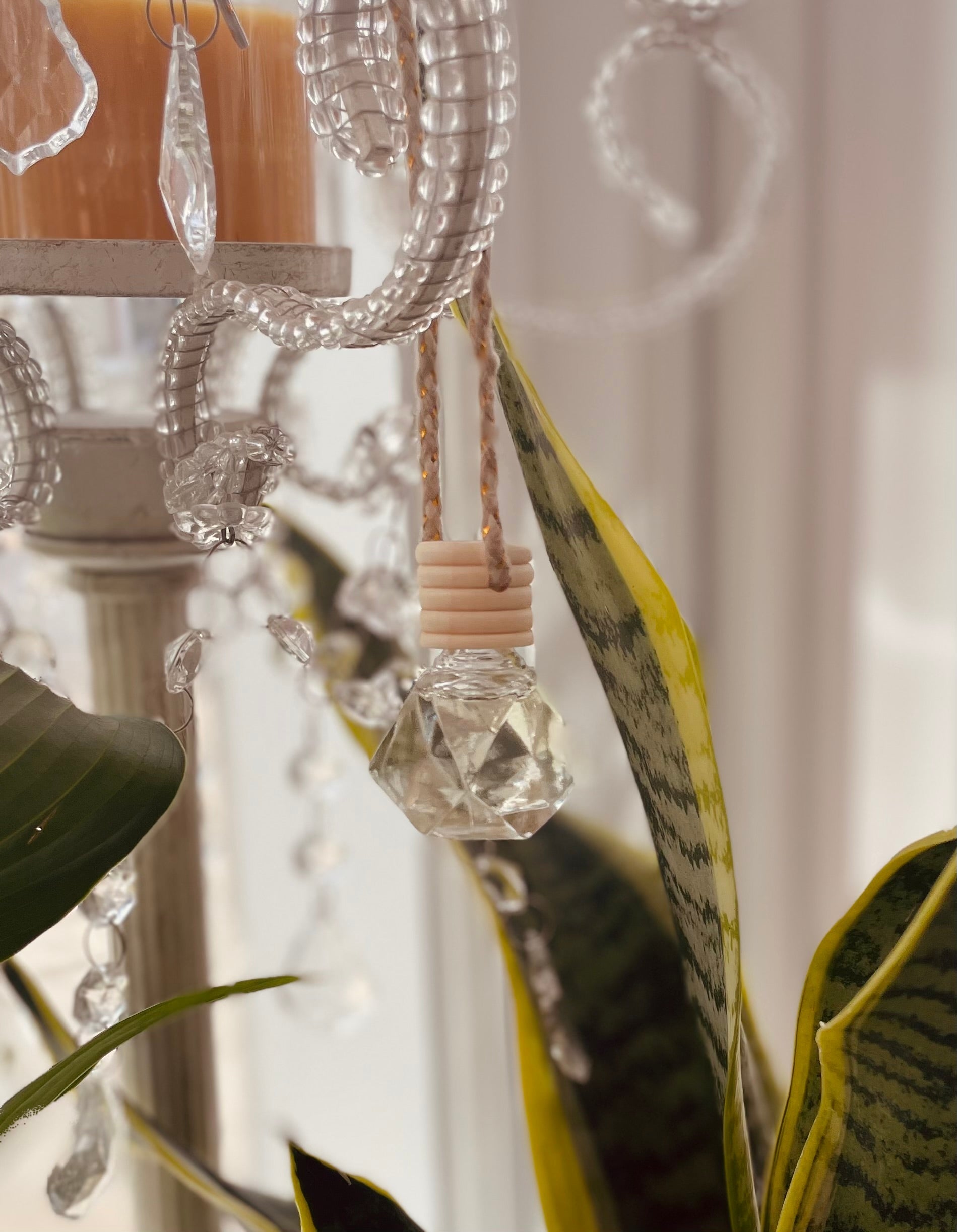 Gorgeous Gardenia Car Diffuser by Sage & Stone Apothecary, decorative gift with floral scent for vehicle freshness