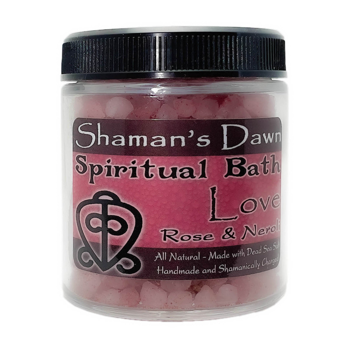Silhouette of a person enjoying a relaxing bath with Shamans Dawn Love Spiritual Bath with Dead Sea Salt