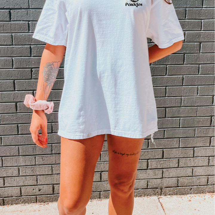 Men's Ghosting Pendejos graphic T-shirt by Shop Karma Tees featuring bold printed design on front.