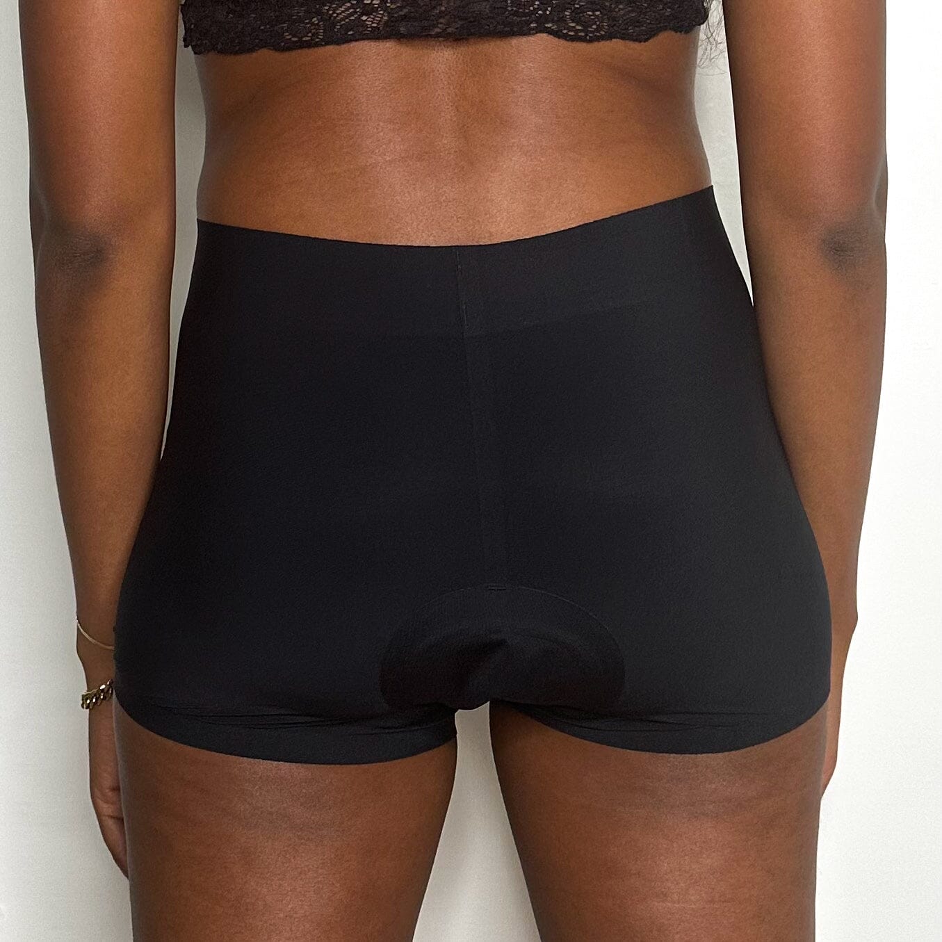 Spirit Nest moon phases print period underwear for women, lightweight breathable apparel with comfortable fit.