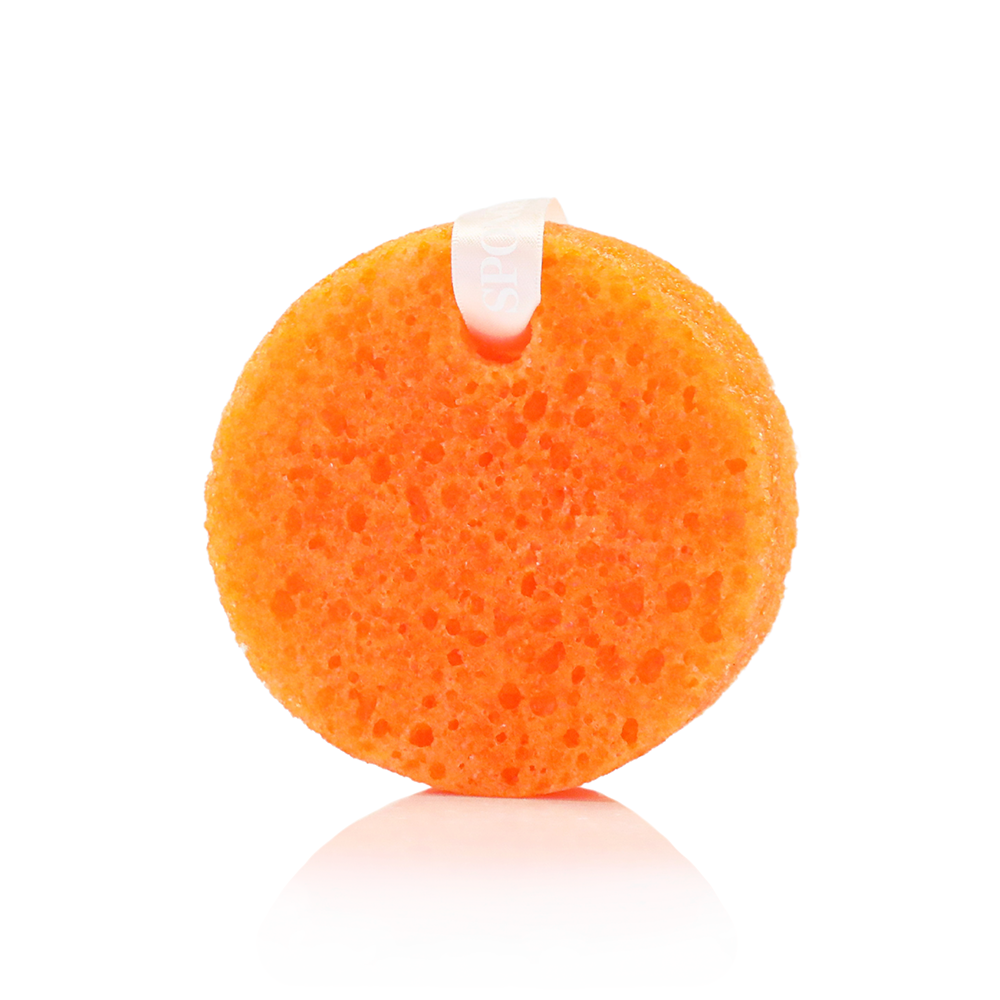 Spongellé Poetic Melody Love & Notes Body Buffer infused with body wash, featuring floral and fruity scent details.