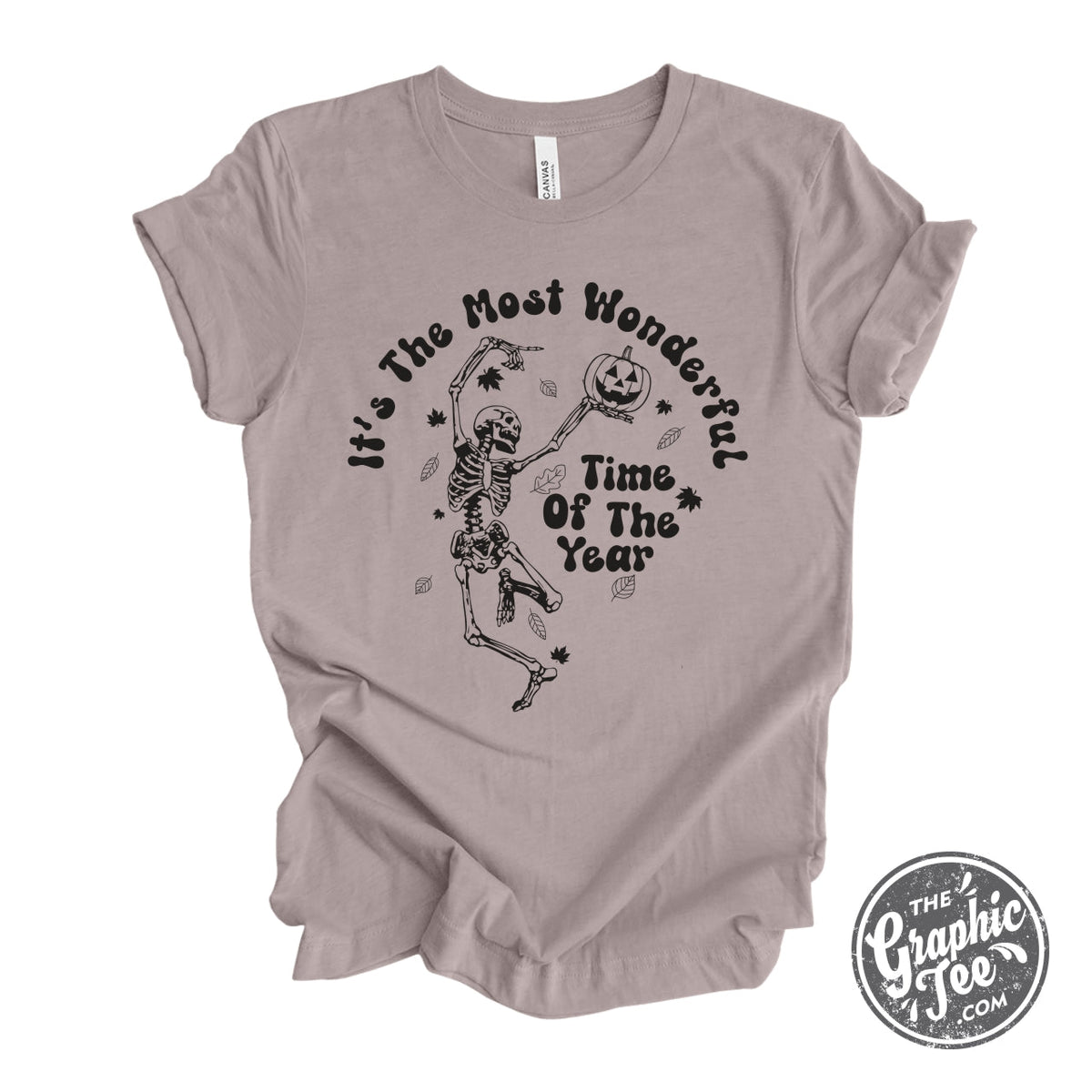 The Graphic Tee Halloween short sleeve graphic tee featuring festive holiday design and seasonal graphics.