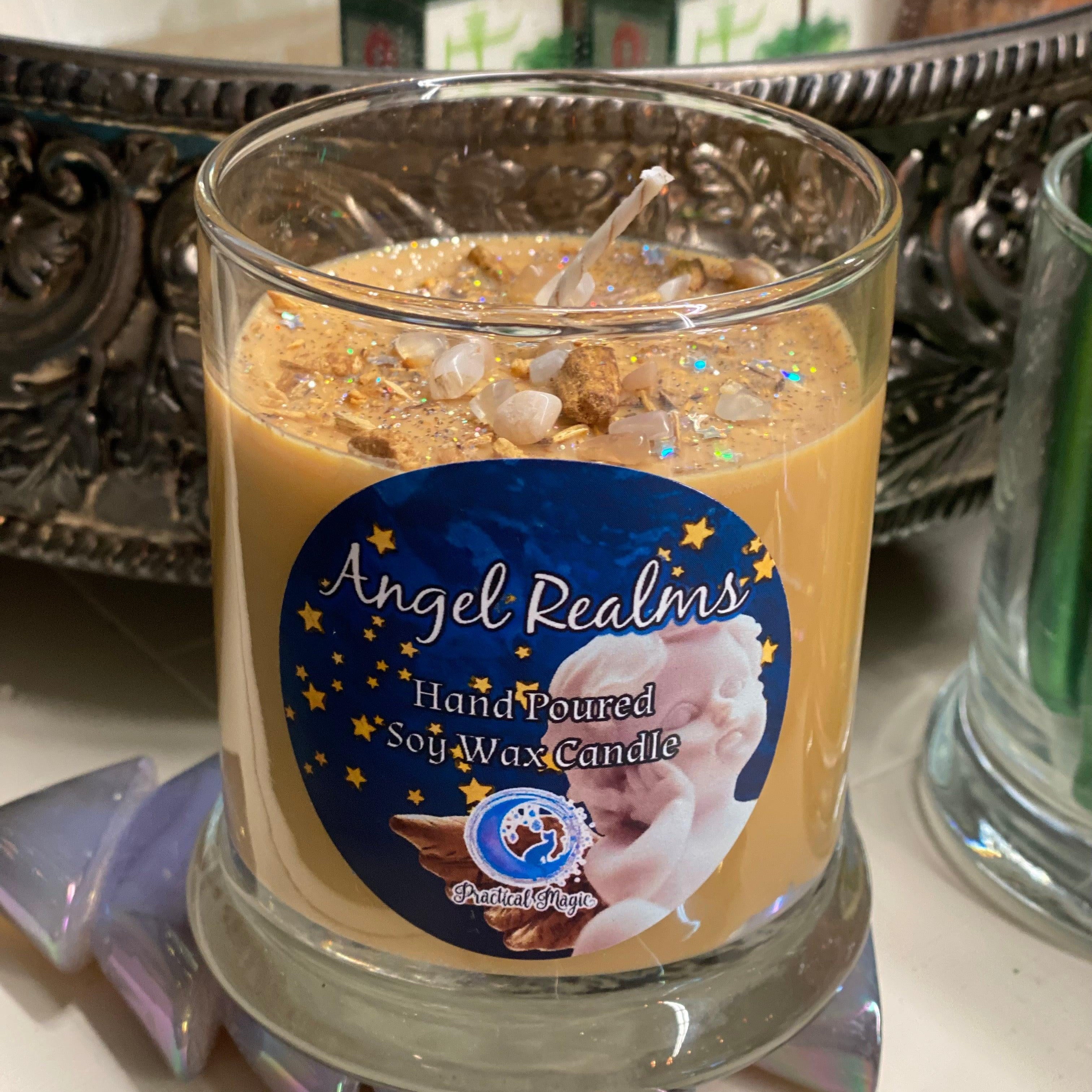 Angel Realms Candle - Practical Magic Store
