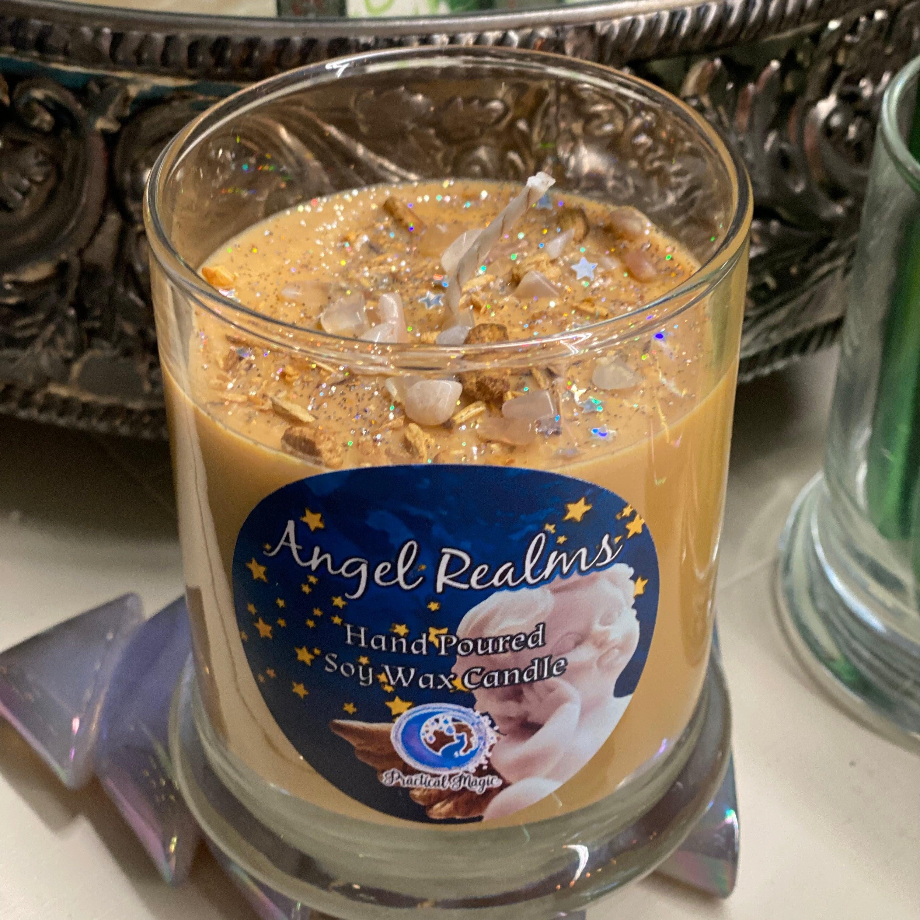 Angel Realms Candle - Practical Magic Store