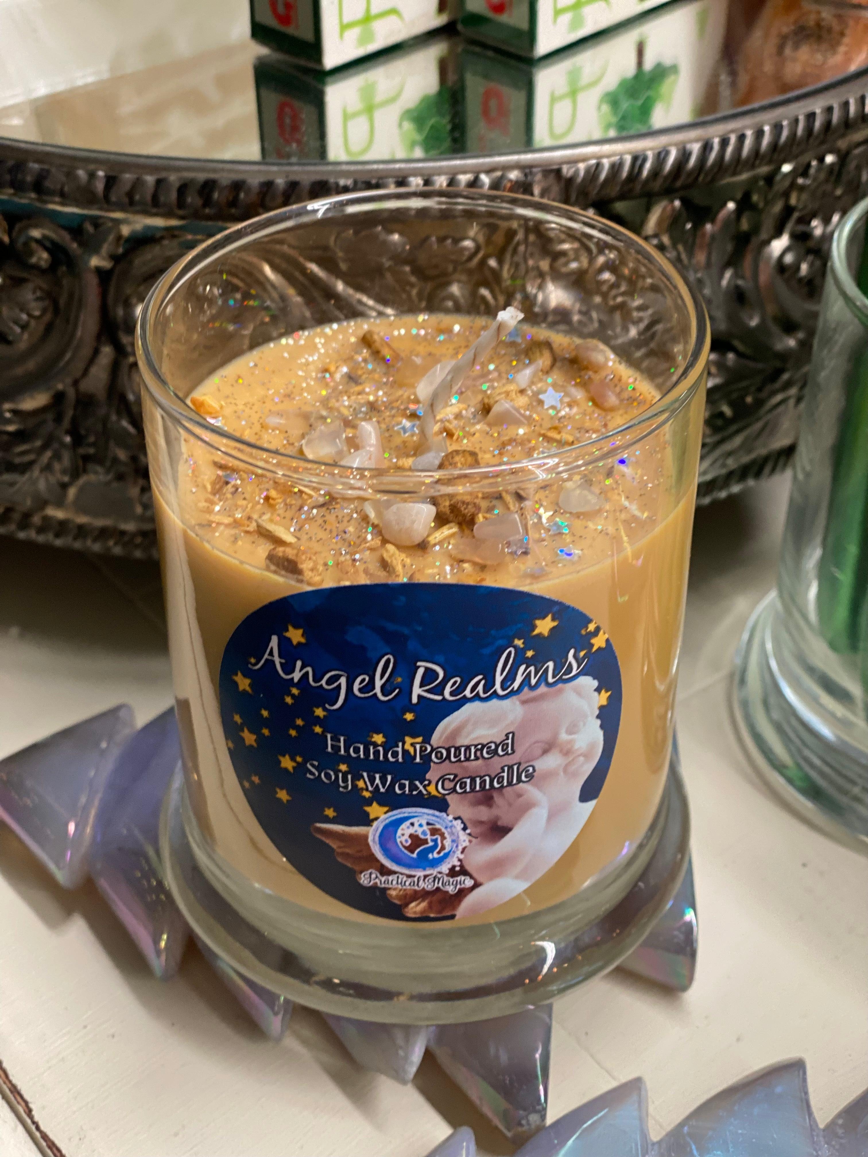Angel Realms Candle - Practical Magic Store