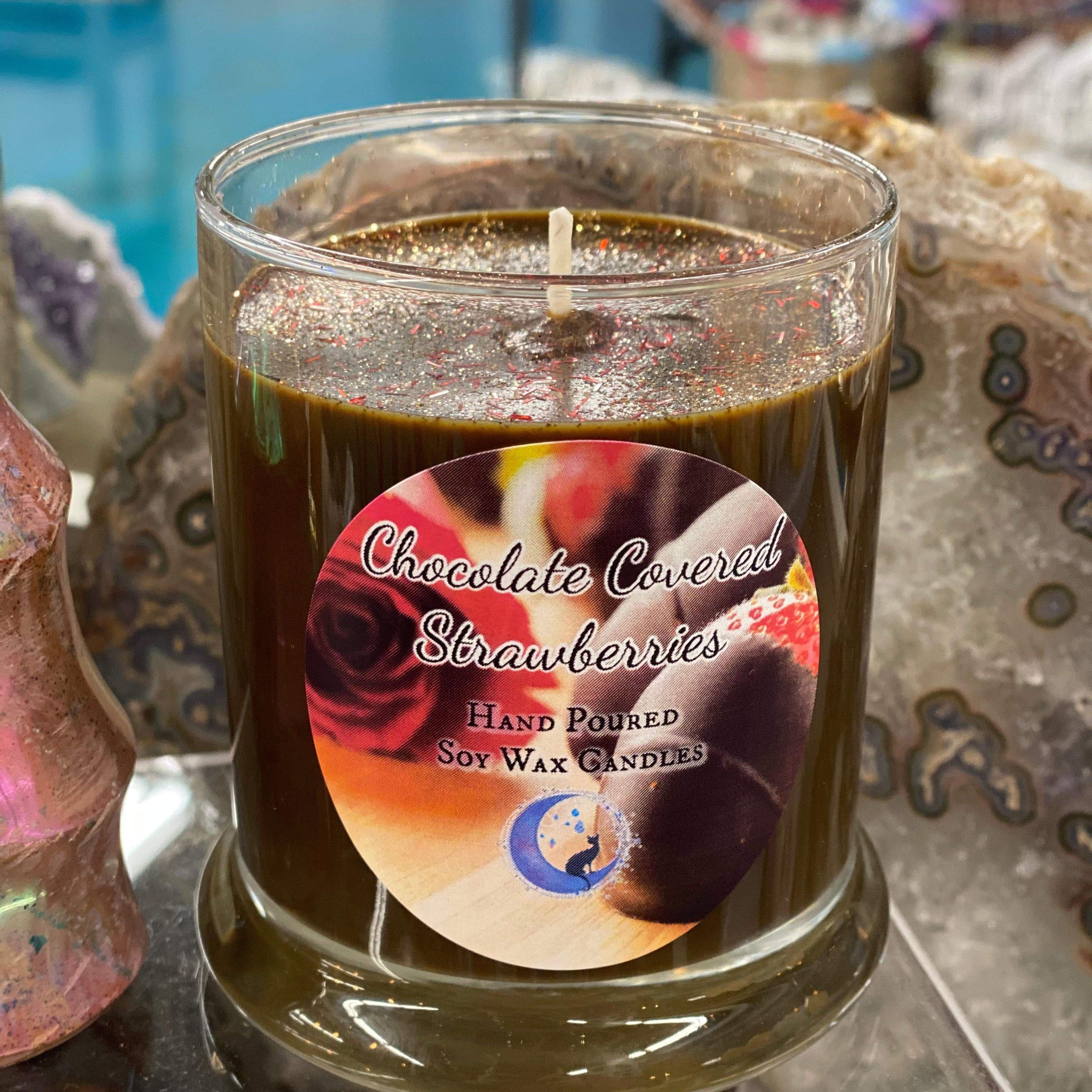 Chocolate Covered Strawberries Candle - Practical Magic Store