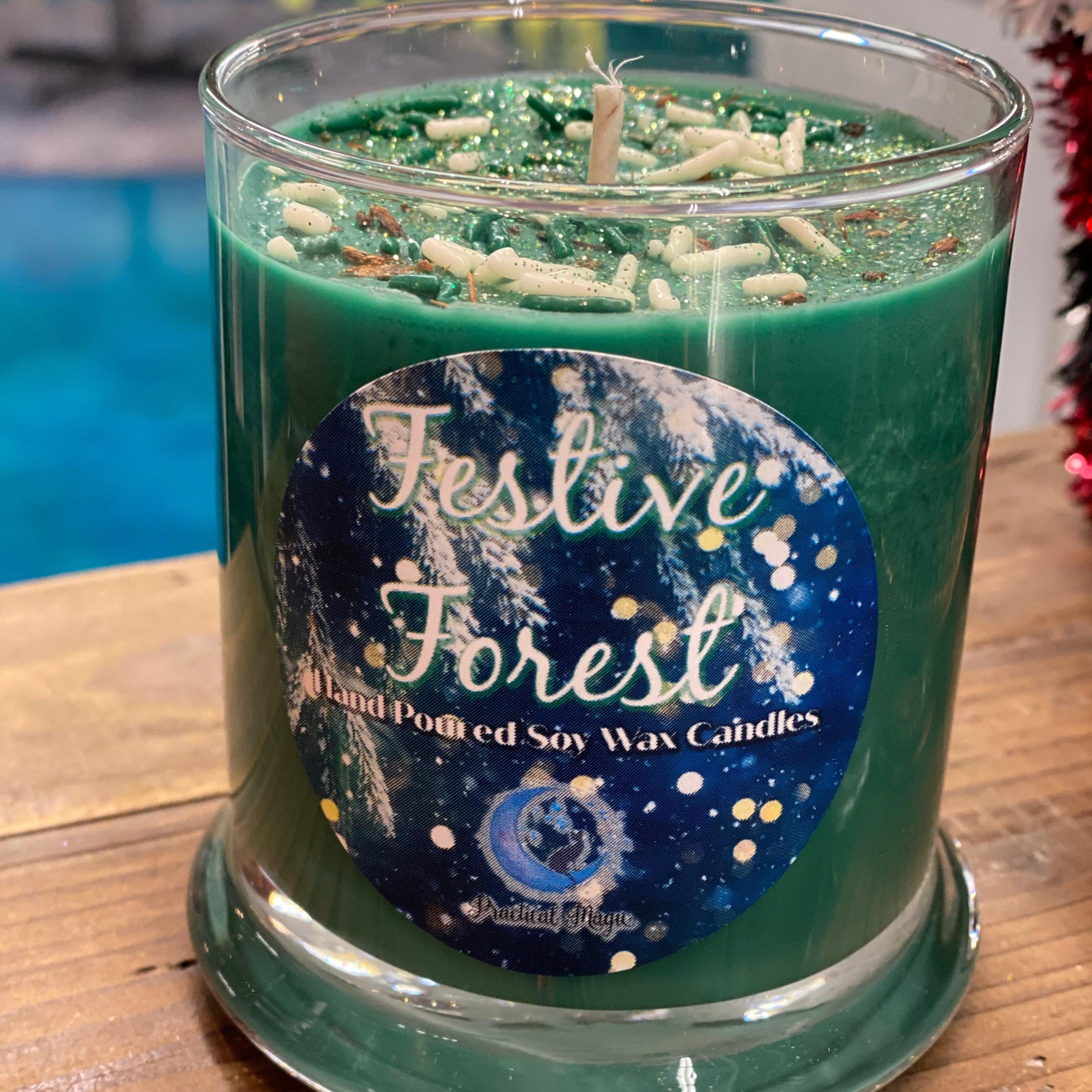 Festive Forest Holiday Candle - Practical Magic Store