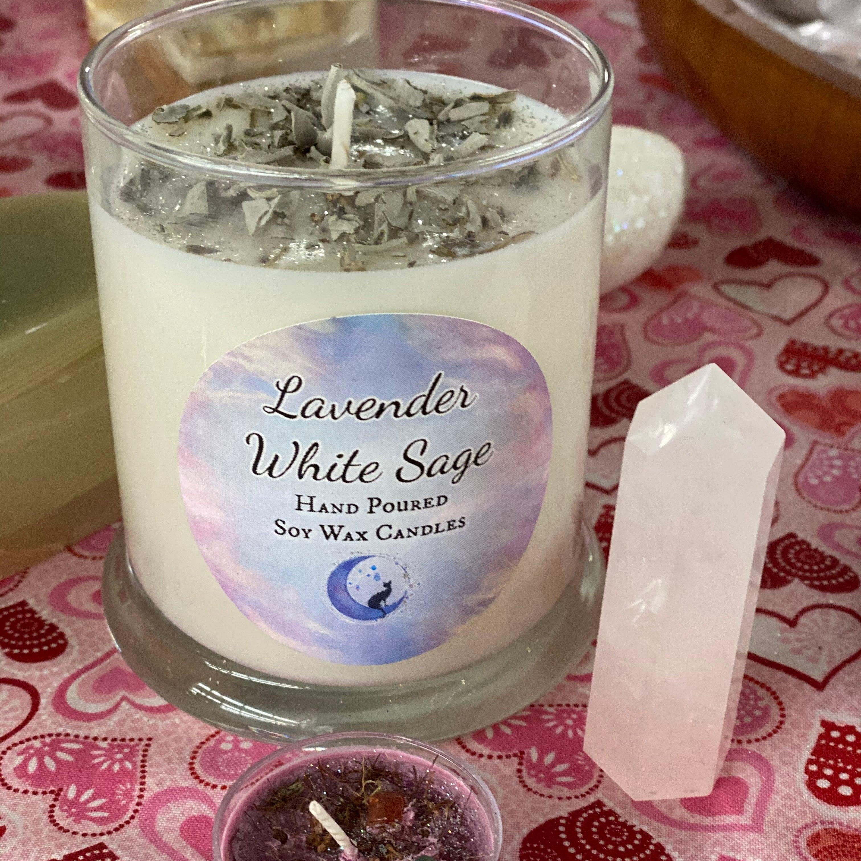 Lavender & White Sage Candle - Practical Magic Store