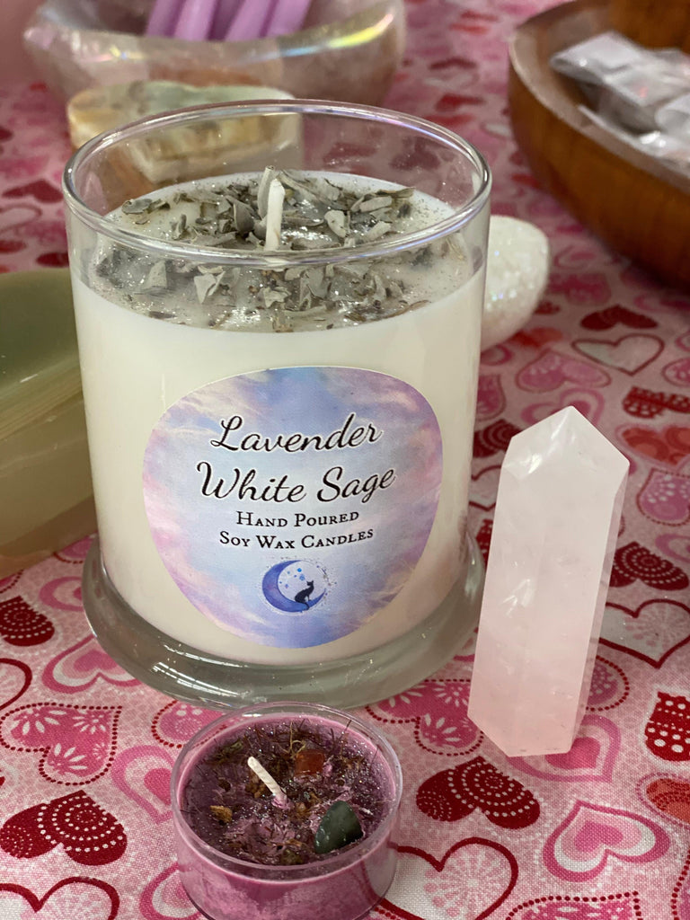Lavender & White Sage Candle - Practical Magic Store