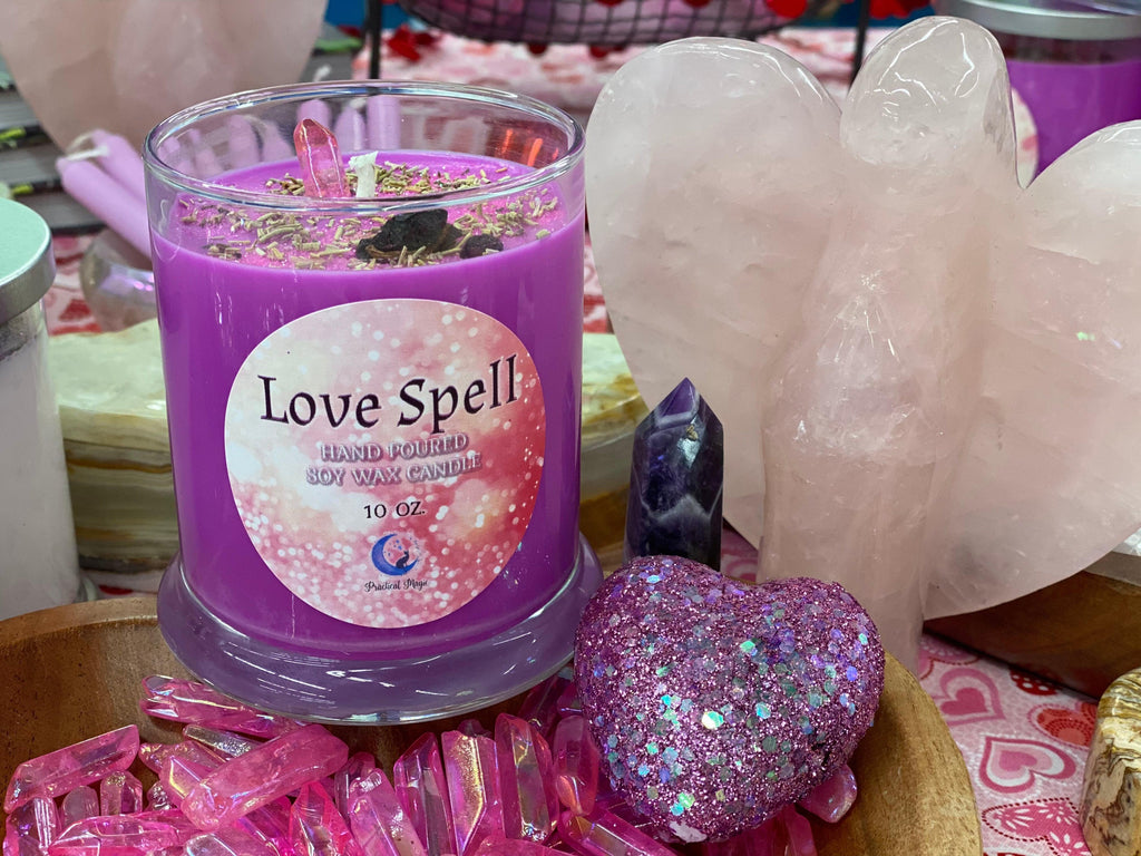 Love Spell Candle - Practical Magic Store