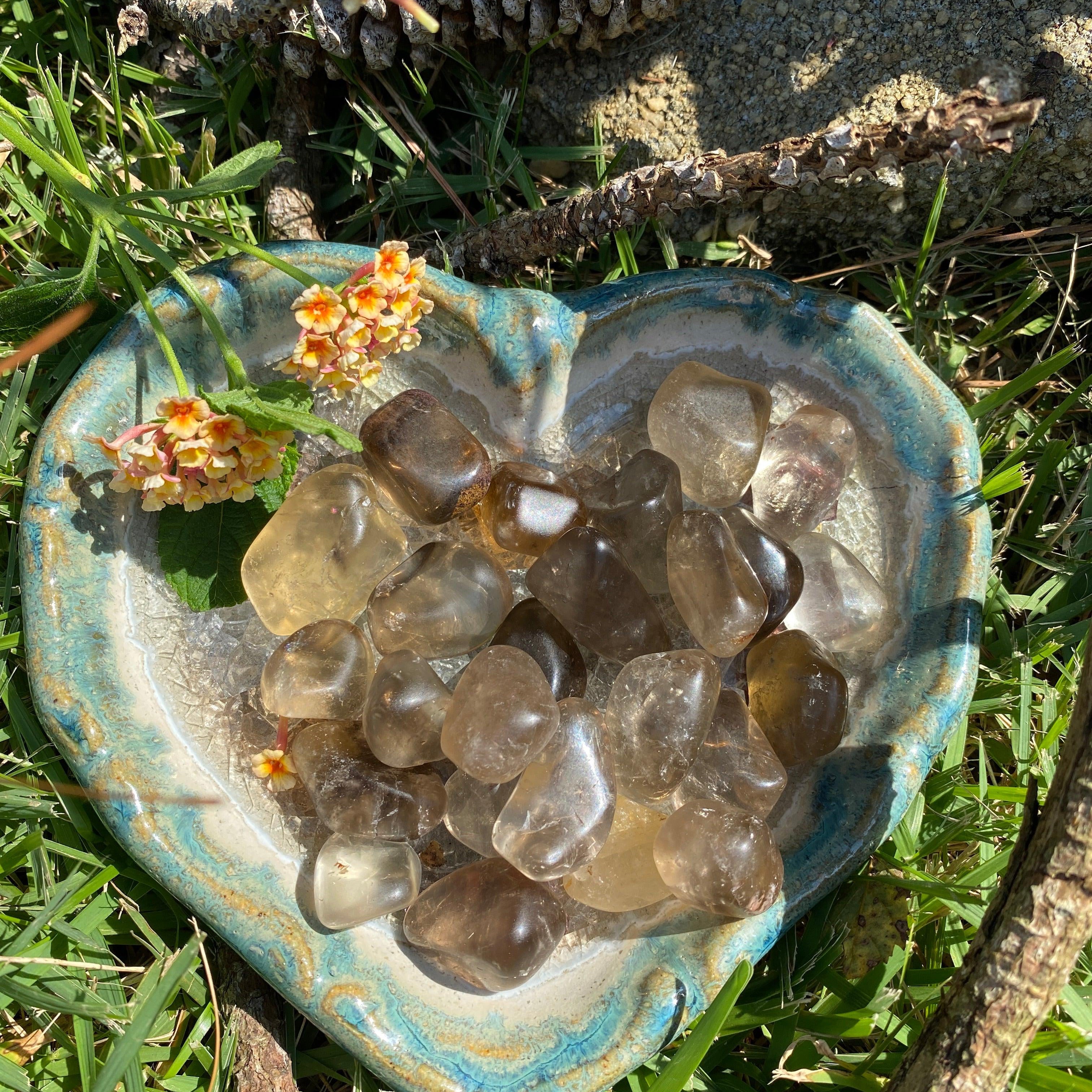 Natural Citrine Tumbled Stones - Practical Magic Store