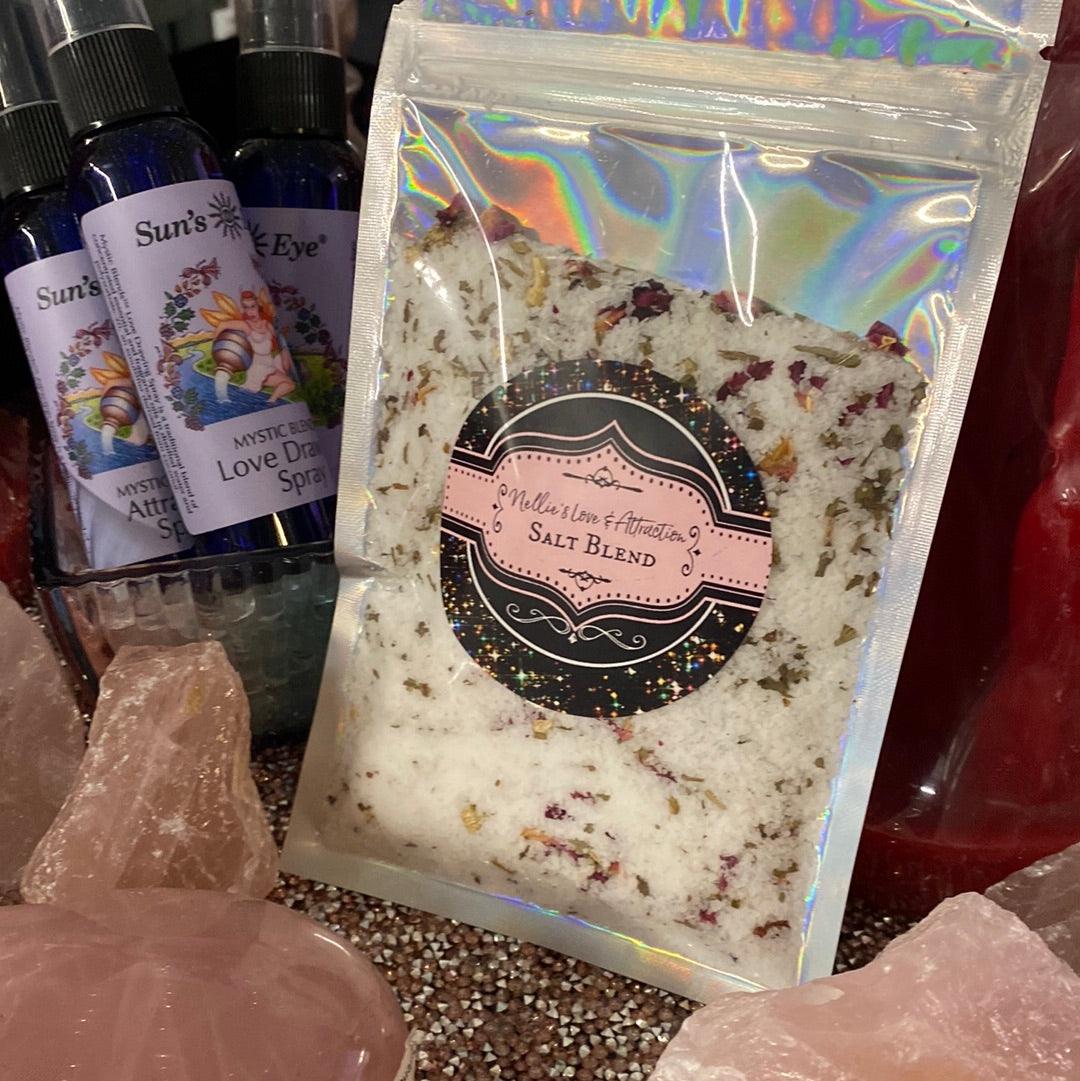 Nellie's Love and Attraction Salt Blend - Practical Magic Store