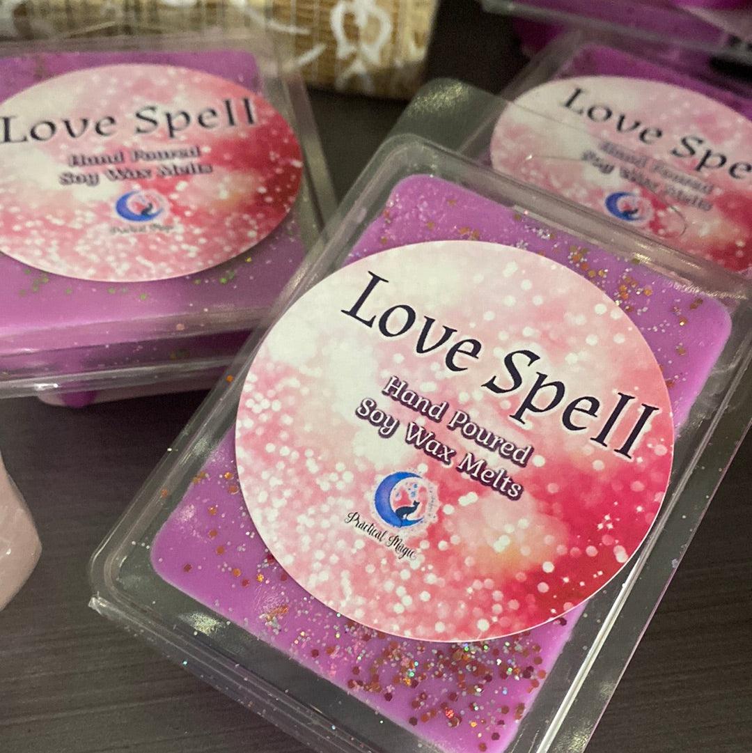 Love Spell Soy Wax Melt - Practical Magic Store