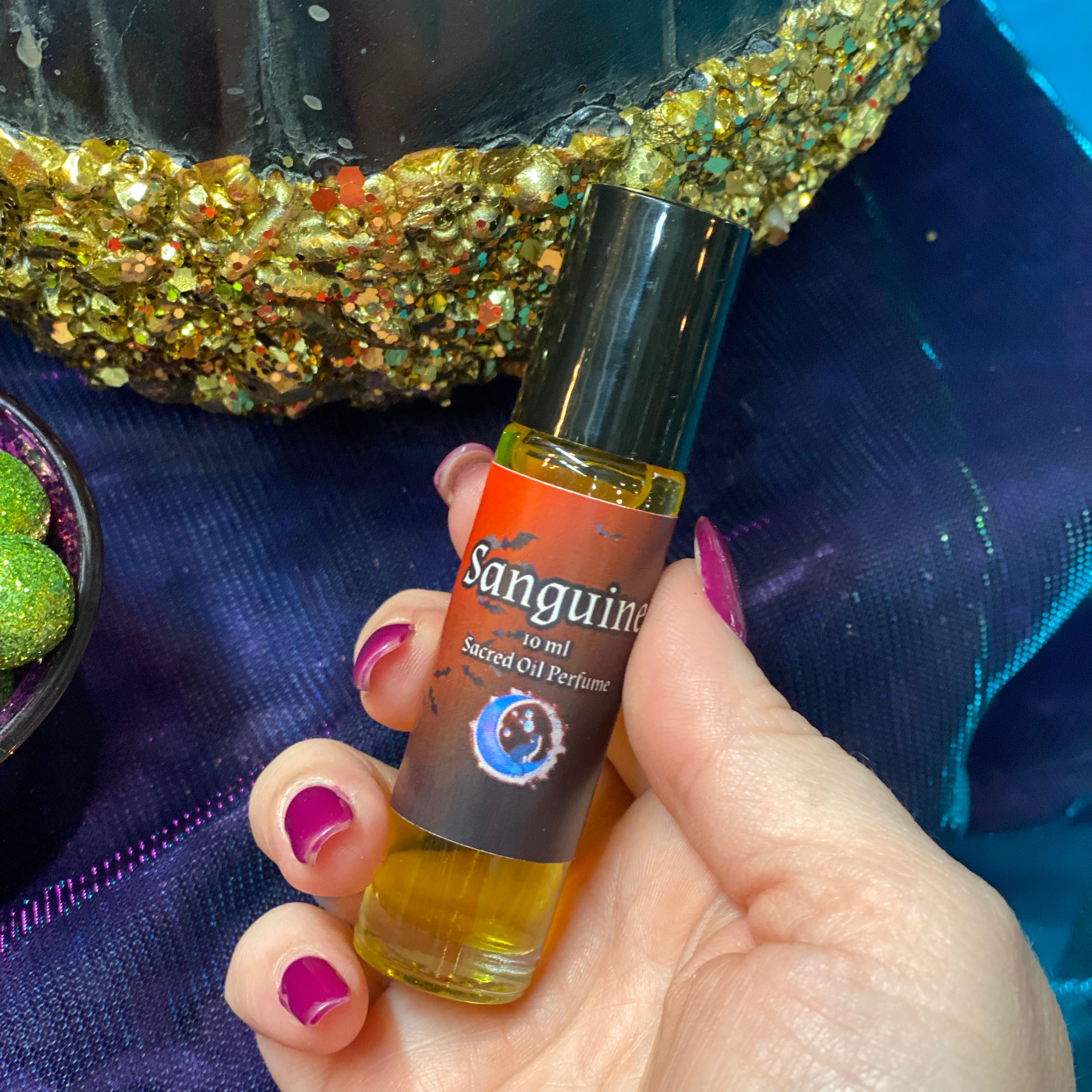 Sanguine Grounding & Protection Sacred Oil Perfume - Practical Magic Store