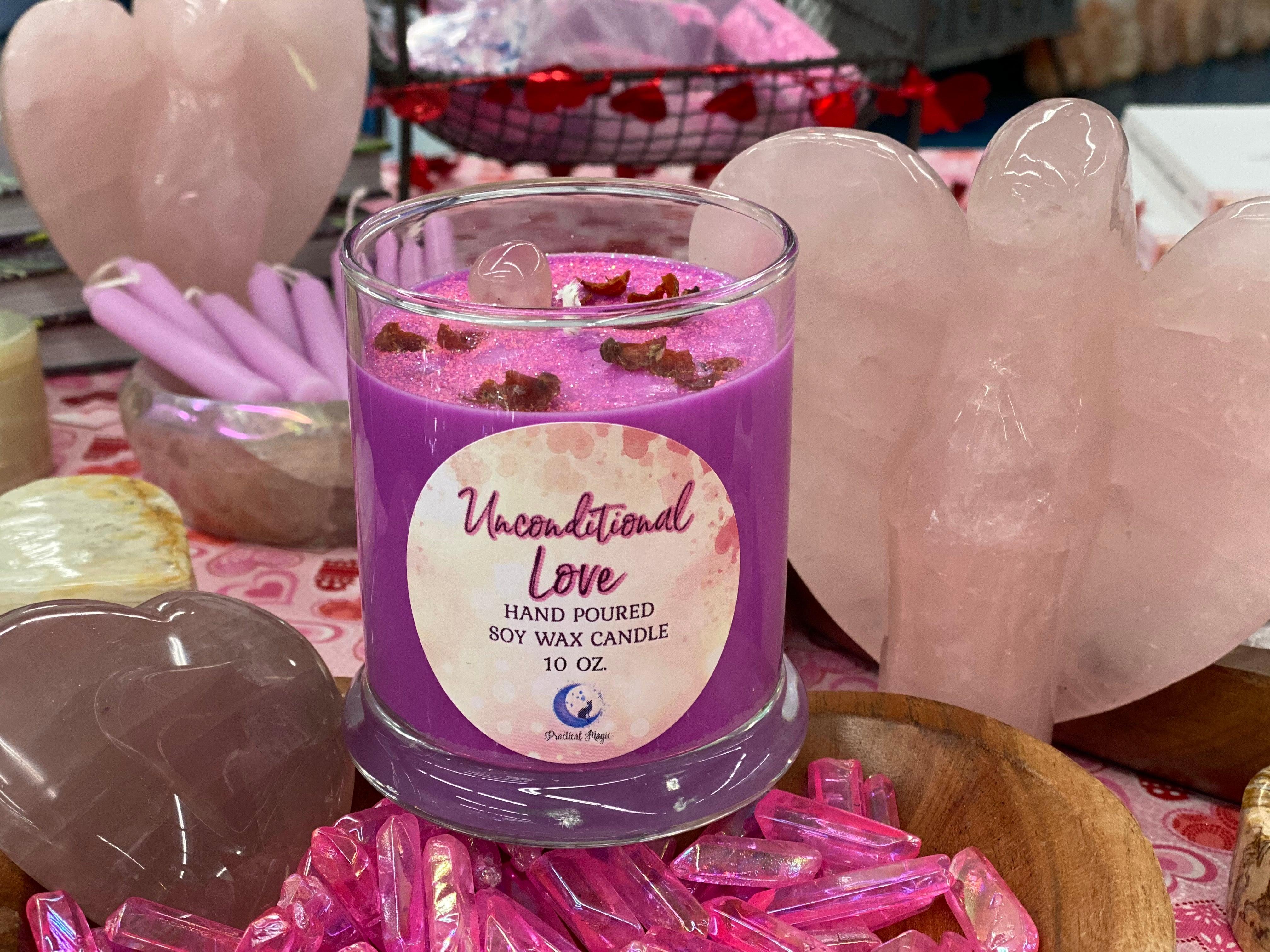 Unconditional Love Candle - Practical Magic Store