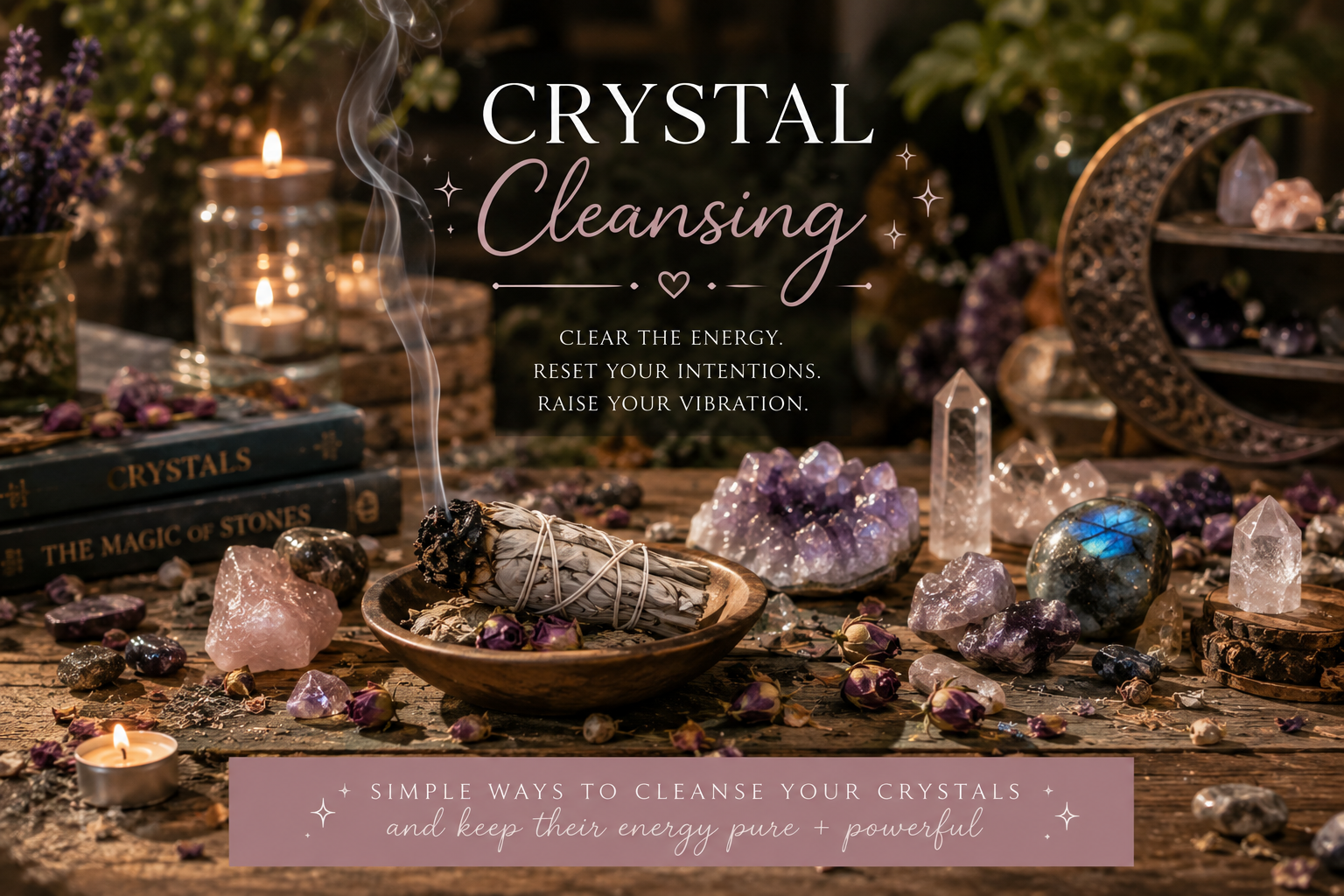 How to Cleanse Crystals: 5 Proven Methods for Beginners