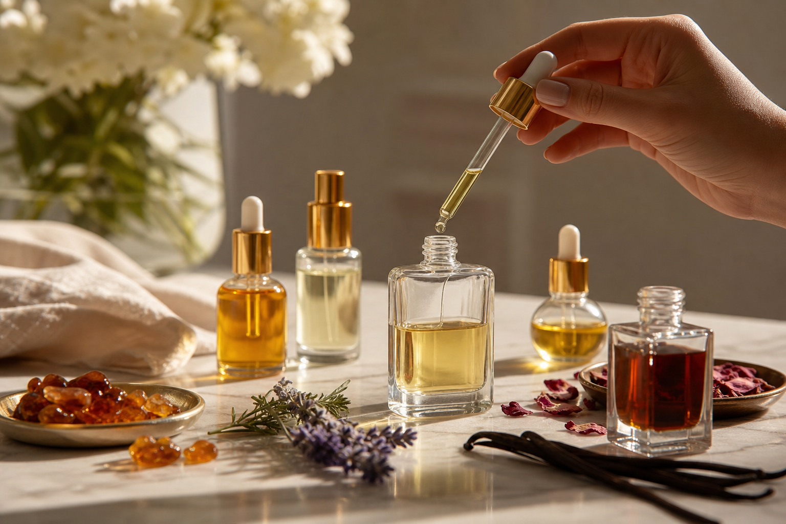 How to Layer Perfume Oils for a Signature Scent