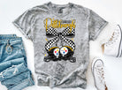 Pittsburgh Cherries graphic tee by Anchored Grace Boutique featuring a colorful cherry design on a casual cotton t-shirt.