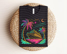 Neon Cruise graphic tee from Anchored Grace Boutique featuring vibrant neon design on a casual t-shirt.