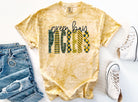 Packers Doodle font graphic tee by Anchored Grace Boutique, featuring a stylish design on a comfortable cotton t-shirt.