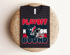 Playoff Bound Texans graphic tee by Anchored Grace Boutique, featuring a bold team logo and vibrant design on a comfortable t-shirt.