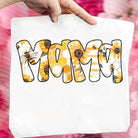 Mama Bee Sunflower graphic tee by Anchored Grace Boutique, featuring a sunflower design on a casual cotton t-shirt.