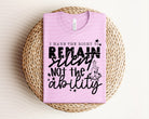 Black graphic tee from Anchored Grace Boutique with "I Have the Right to Remain Silent" slogan, casual and stylish.