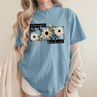 Always Bee Kind graphic tee by Anchored Grace Boutique, featuring a colorful bee design on a casual cotton t-shirt.