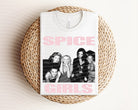 Spice Girls graphic tee by Anchored Grace Boutique featuring colorful band logo and vintage-inspired design.