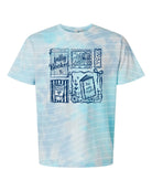Fully Booked graphic tee by Anchored Grace Boutique featuring a stylish book-themed design on a casual t-shirt.