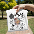 Black Walt graphic tee from Anchored Grace Boutique featuring a bold artistic print on soft cotton fabric.
