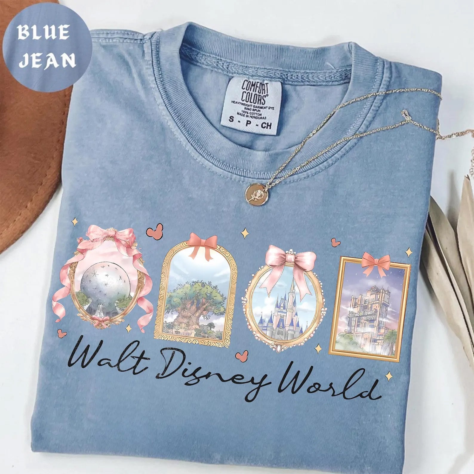 Anchored Grace Boutique Coquette Icons graphic tee featuring a stylish design on a casual cotton t-shirt.