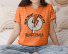 Black graphic tee from Anchored Grace Boutique featuring "Dead Inside But It's Basketball Season" design, casual and stylish for basketball fans.