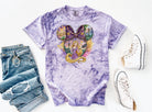 Tangled Friend graphic tee by Anchored Grace Boutique featuring colorful, playful cartoon-style design on a casual t-shirt.